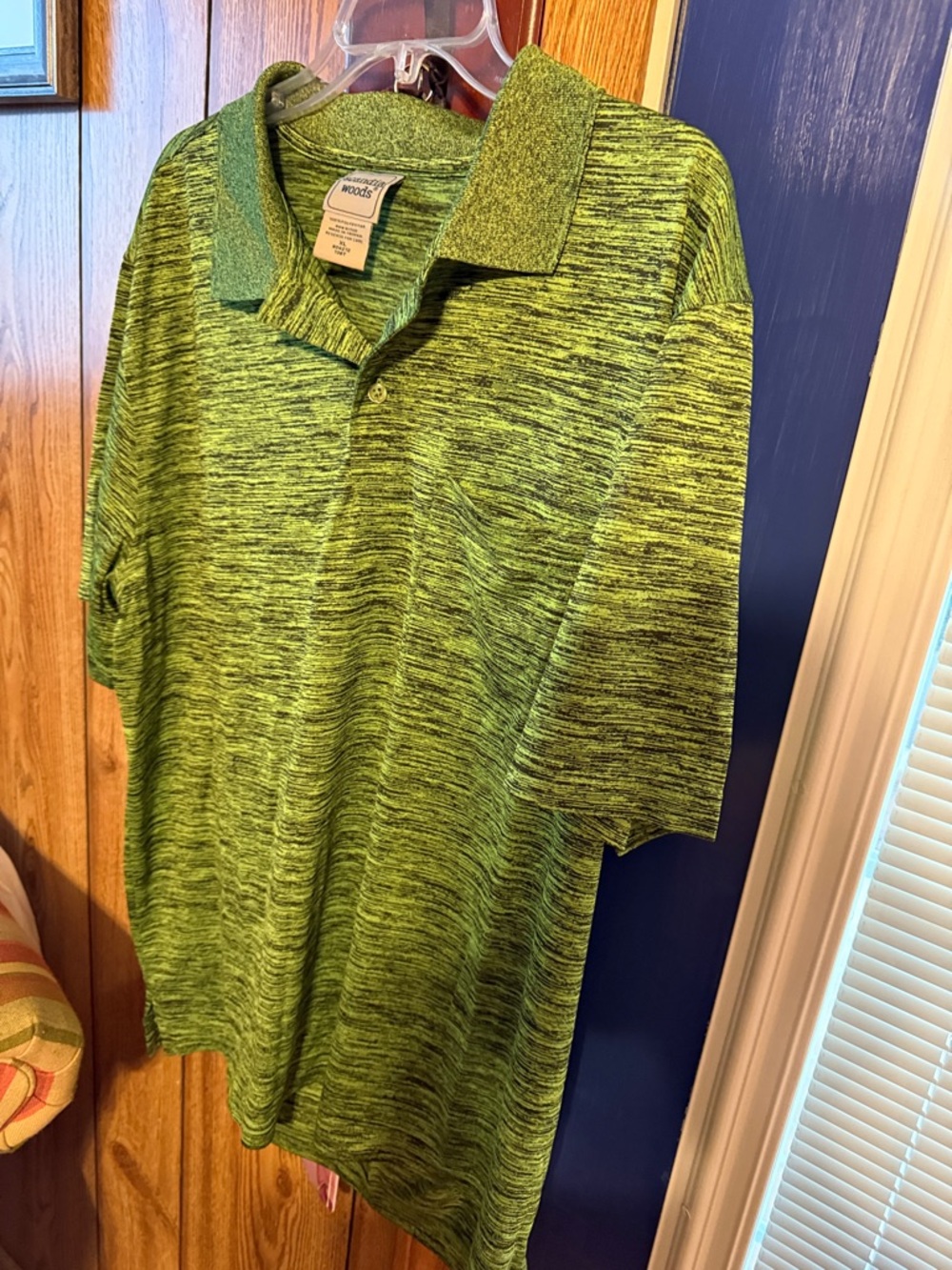 Croft & Barrow Men's Heathered Green Polo